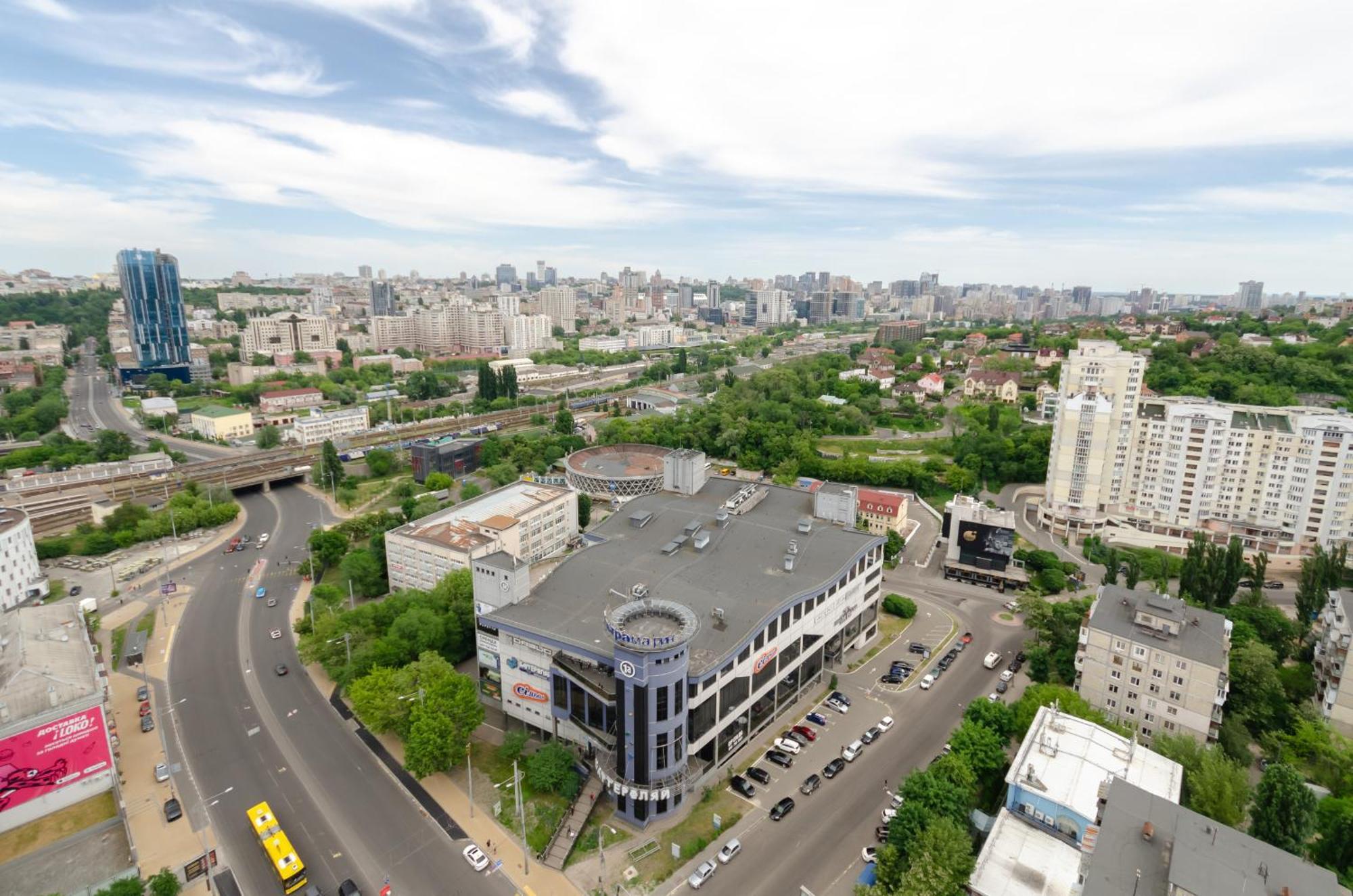 Kyiv View Railway Station Hotel Bagian luar foto