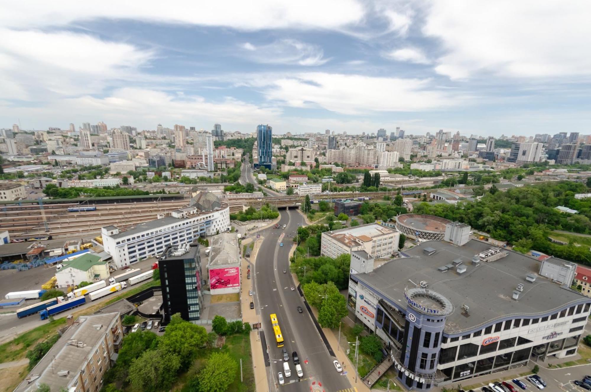 Kyiv View Railway Station Hotel Bagian luar foto
