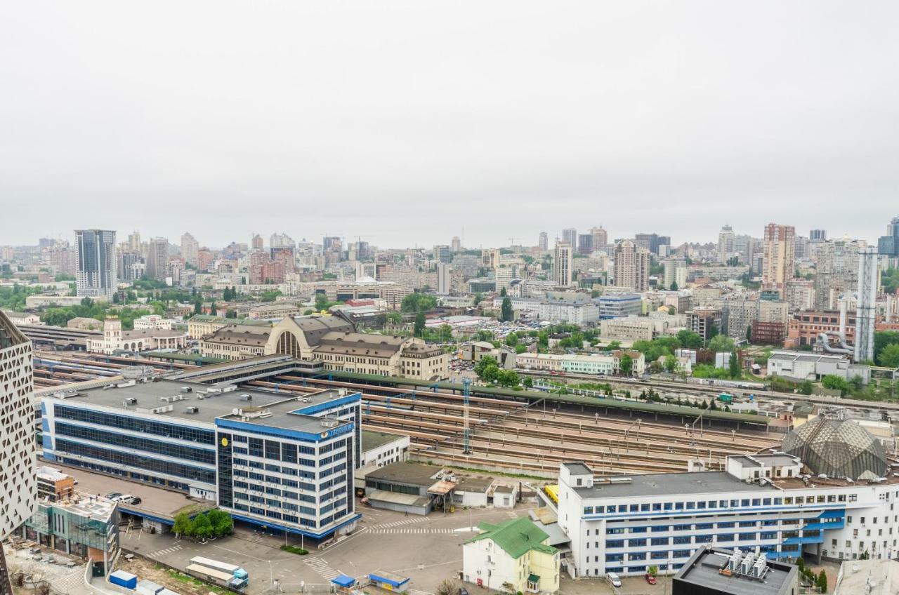 Kyiv View Railway Station Hotel Bagian luar foto